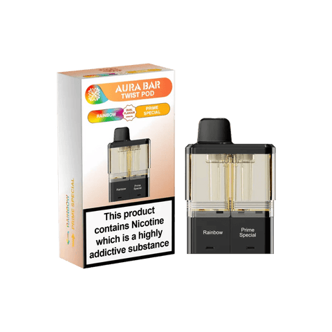 Crystal Prime Aura Bar 40K Prefilled Replacement Pods - Vape & Candy Wholesale
