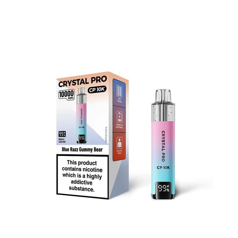 Crystal Pro CP 10K Prefilled Vape Kit (Pack of 5)