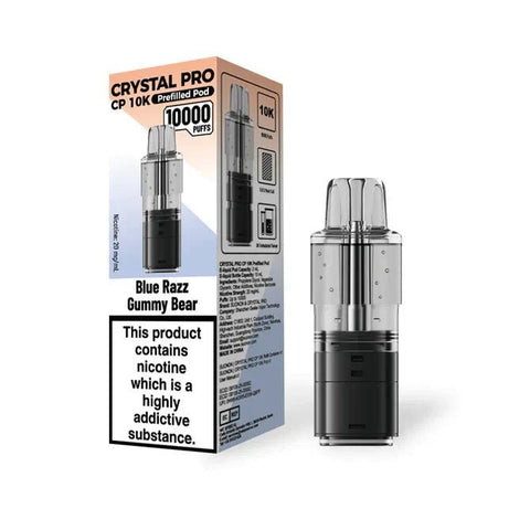Crystal Pro CP 10K Prefilled Pod Kit (Pack of 5) - Vape & Candy Wholesale