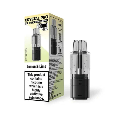 Crystal Pro CP 10K Prefilled Pod Kit (Pack of 5) - Vape & Candy Wholesale
