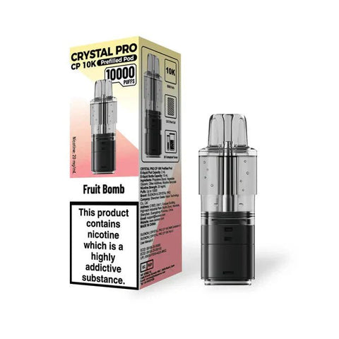 Crystal Pro CP 10K Prefilled Pod Kit (Pack of 5) - Vape & Candy Wholesale