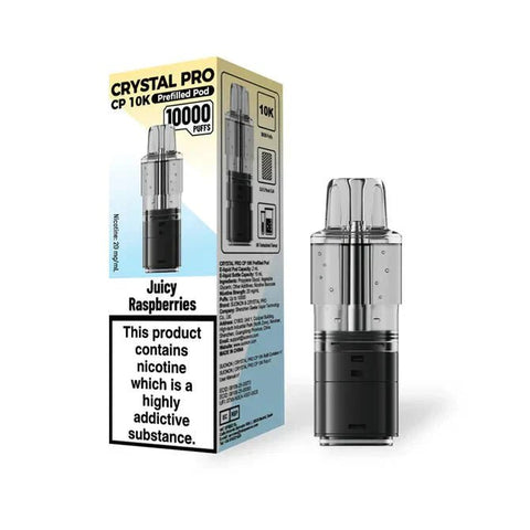 Crystal Pro CP 10K Prefilled Pod Kit (Pack of 5) - Vape & Candy Wholesale