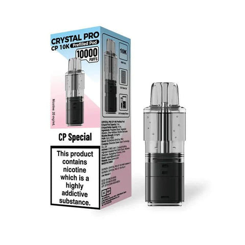 Crystal Pro CP 10K Prefilled Pod Kit (Pack of 5) - Vape & Candy Wholesale
