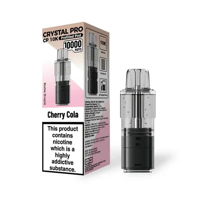 Crystal Pro CP 10K Prefilled Vape Kit (Pack of 5)