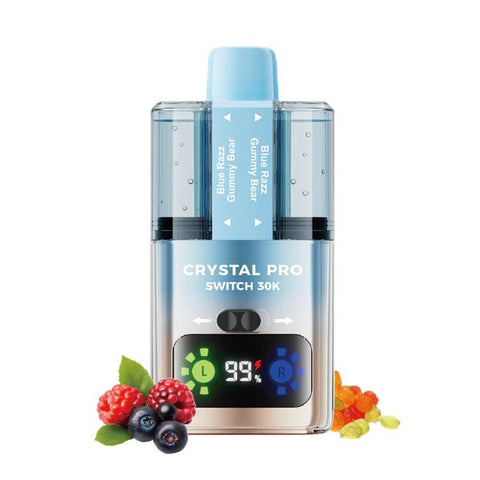 Crystal Pro Switch 30k Disposable Vape - Box of 5 - Vape & Candy Wholesale