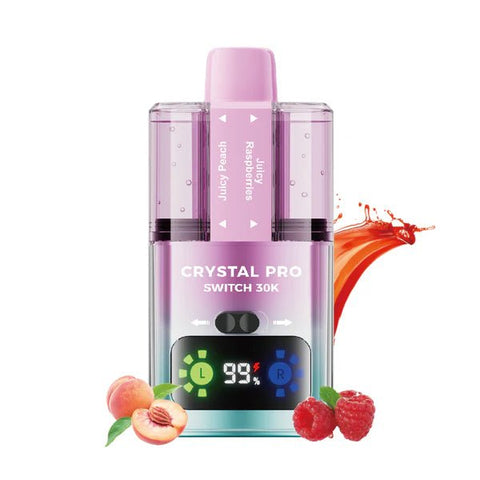Crystal Pro Switch 30k Disposable Vape - Box of 5 - Vape & Candy Wholesale