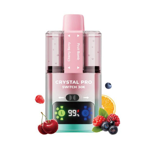 Crystal Pro Switch 30k Disposable Vape - Box of 5 - Vape & Candy Wholesale
