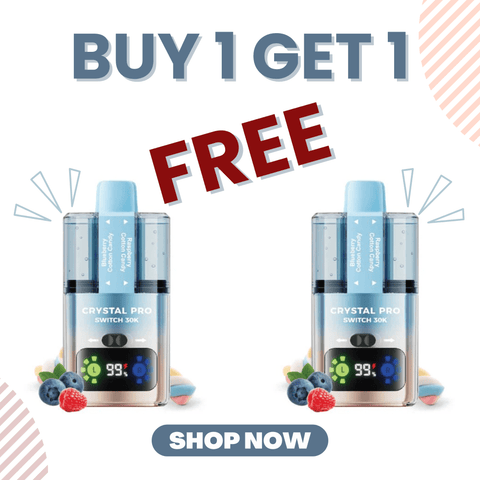 Crystal Pro Switch 30k Prefilled Vape Kit (Pack of 5) - Vape & Candy Wholesale
