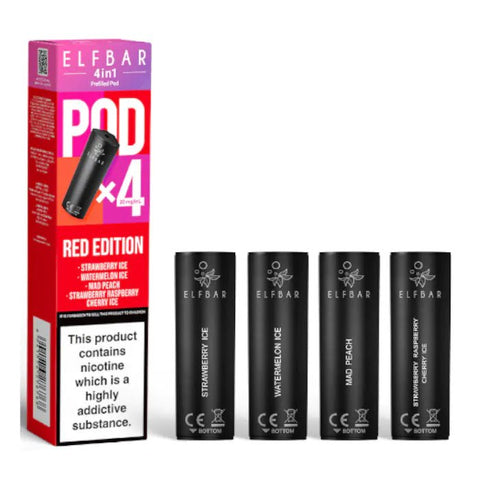 Elf Bar 4 in 1 Prefilled Pods - Vape & Candy Wholesale