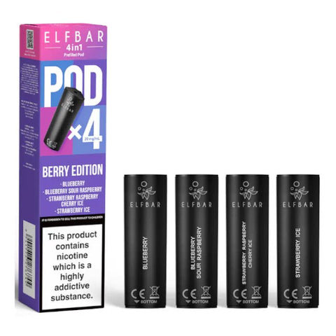 Elf Bar 4 in 1 Prefilled Pods - Vape & Candy Wholesale