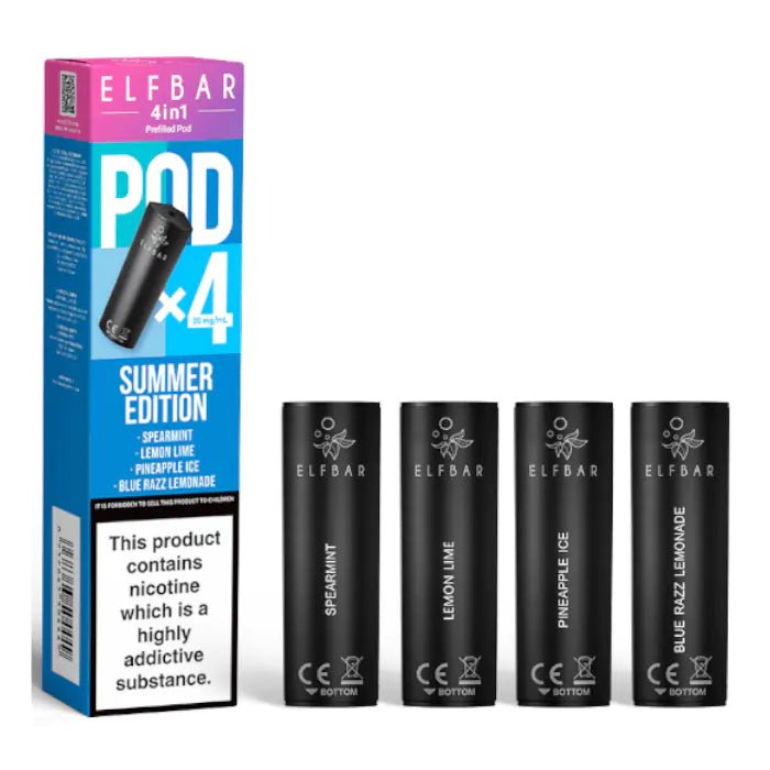 Elf Bar 4 in 1 Prefilled Pods (Pack of 5)