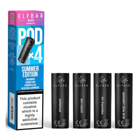 Elf Bar 4 in 1 Prefilled Pods - Vape & Candy Wholesale