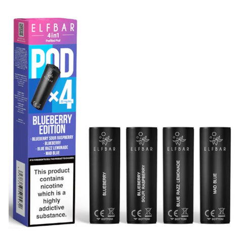 Elf Bar 4 in 1 Prefilled Pods - Vape & Candy Wholesale