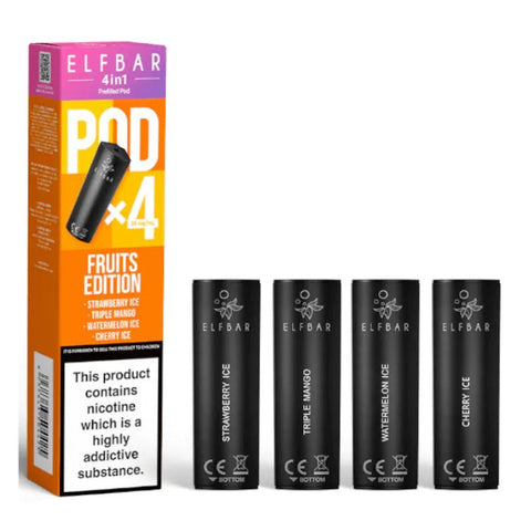 Elf Bar 4 in 1 Prefilled Pods - Vape & Candy Wholesale