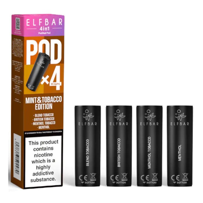 Elf Bar 4 in 1 Prefilled Pods (Pack of 5)