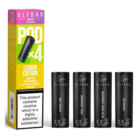 Elf Bar 4 in 1 Prefilled Pods - Vape & Candy Wholesale
