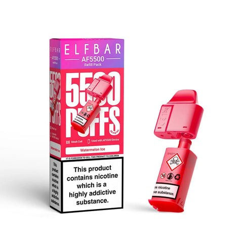 Elf bar AF5000 Refill Replacement Pods (Pack of 5) - Vape & Candy Wholesale