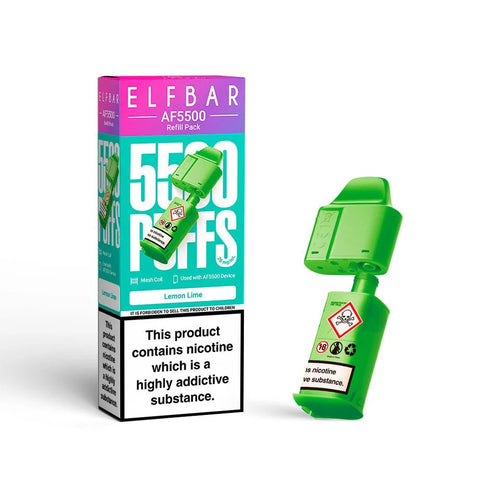Elf bar AF5000 Refill Replacement Pods (Pack of 5) - Vape & Candy Wholesale