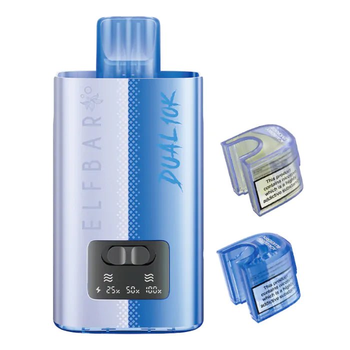 Elf Bar Dual 10K Disposable 2‑in‑1 Vape – Pack of 5