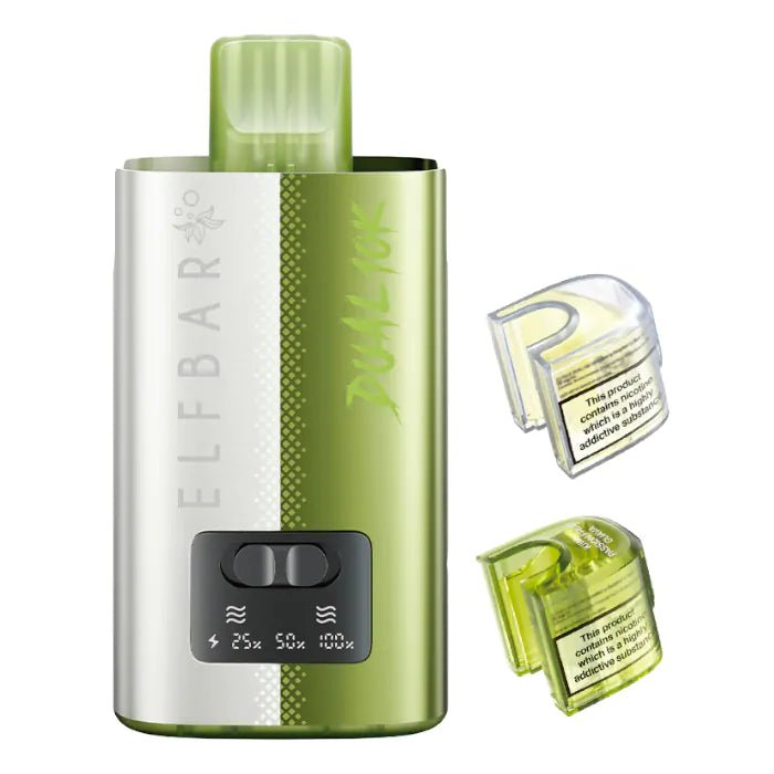 Elf Bar Dual 10K Disposable 2‑in‑1 Vape – Pack of 5