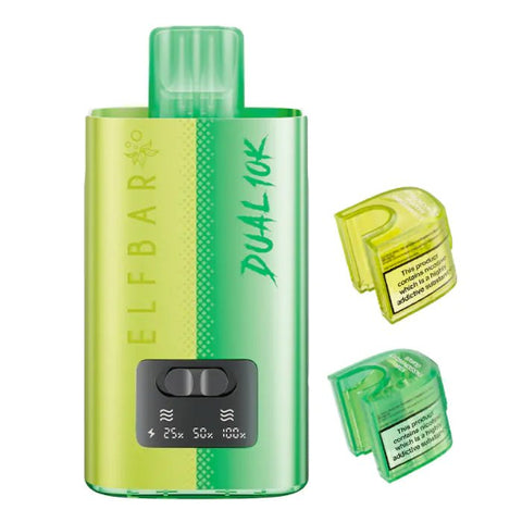 Elf Bar Dual 10K Disposable 2‑in‑1 Vape – Pack of 5 - Vape & Candy Wholesale