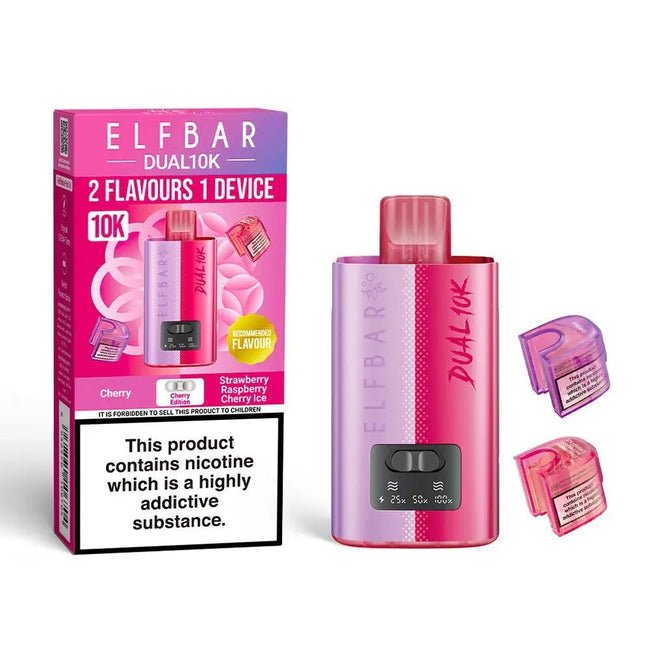 Elf Bar Dual 10k Prefilled Vape Kit (Pack of 5)