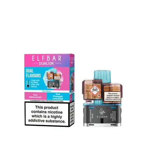 Elf Bar Dual 10K Refill Pods - Box of 5 - Vape & Candy Wholesale