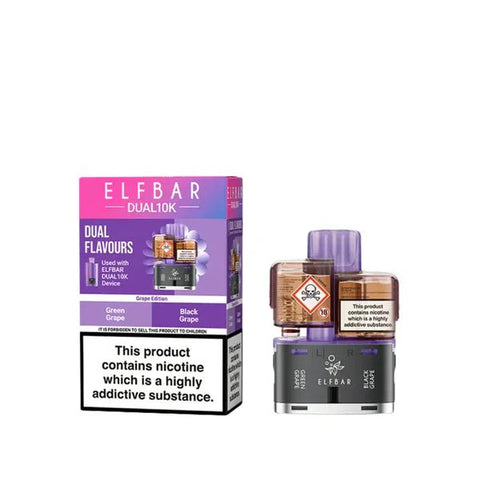 Elf Bar Dual 10K Refill Pods - Box of 5 - Vape & Candy Wholesale