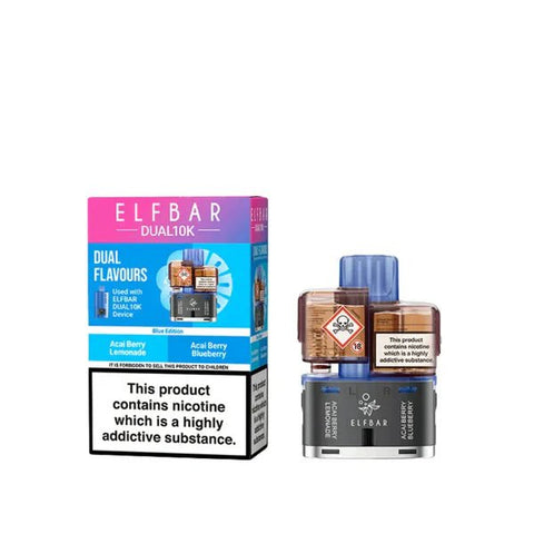 Elf Bar Dual 10K Refill Pods - Box of 5 - Vape & Candy Wholesale
