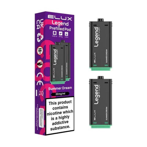 Elux Legend 1500 2 in 1 Refill Pods (Pack of 10) - Vape & Candy Wholesale