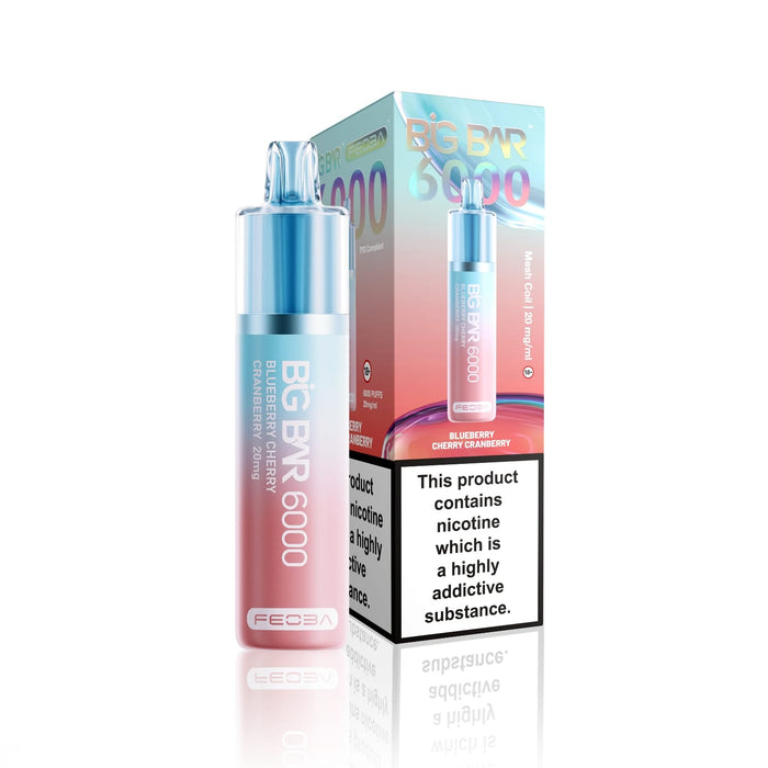 Feoba Big Bar 6000 Puffs Vape (Box of 5)