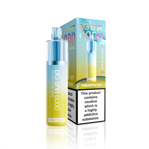 Feoba Big Bar 6000 Puffs Disposable Vape (Box of 5) - Vape & Candy Wholesale