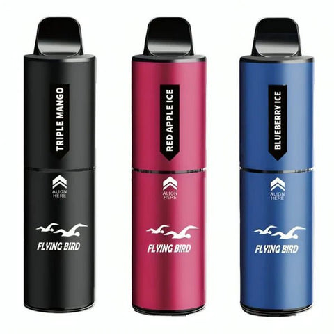 Flying Bird Max Pro 3000 Puffs Disposable Vape Box Of 5 - Vape & Candy Wholesale