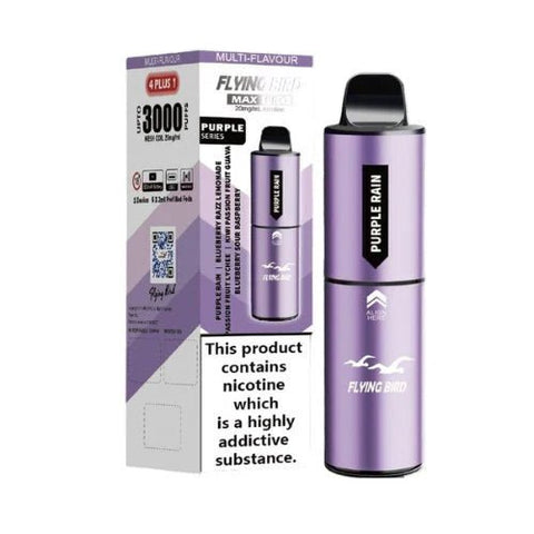 Flying Bird Max Pro 3000 Puffs Disposable Vape Box Of 5 - Vape & Candy Wholesale