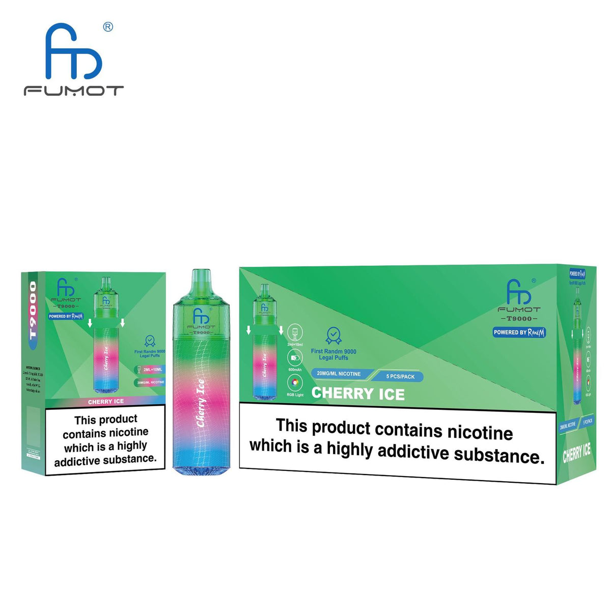 Fumot T9000 Prefilled Vape Kit (Pack of 5)
