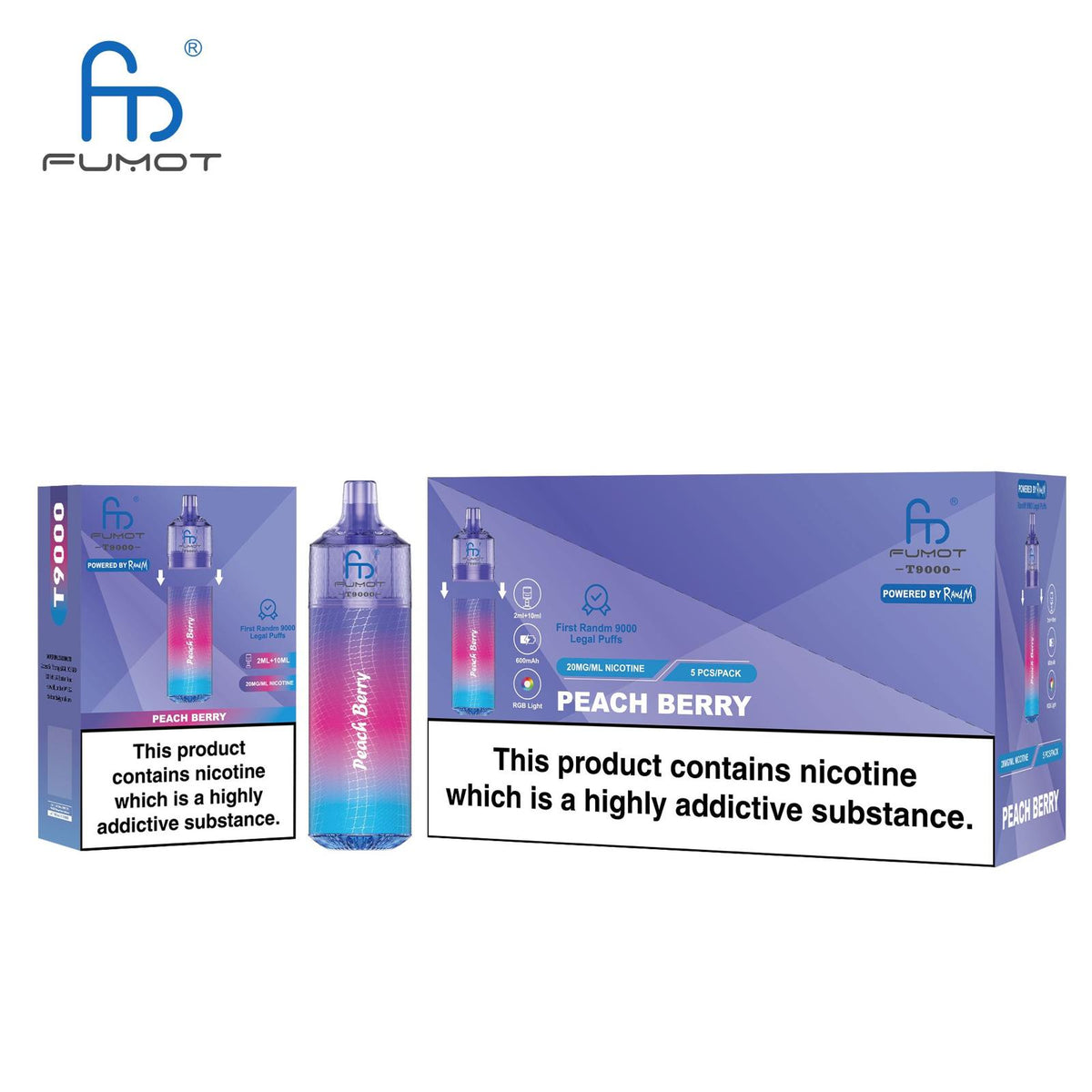 Fumot T9000 Prefilled Vape Kit (Pack of 5)