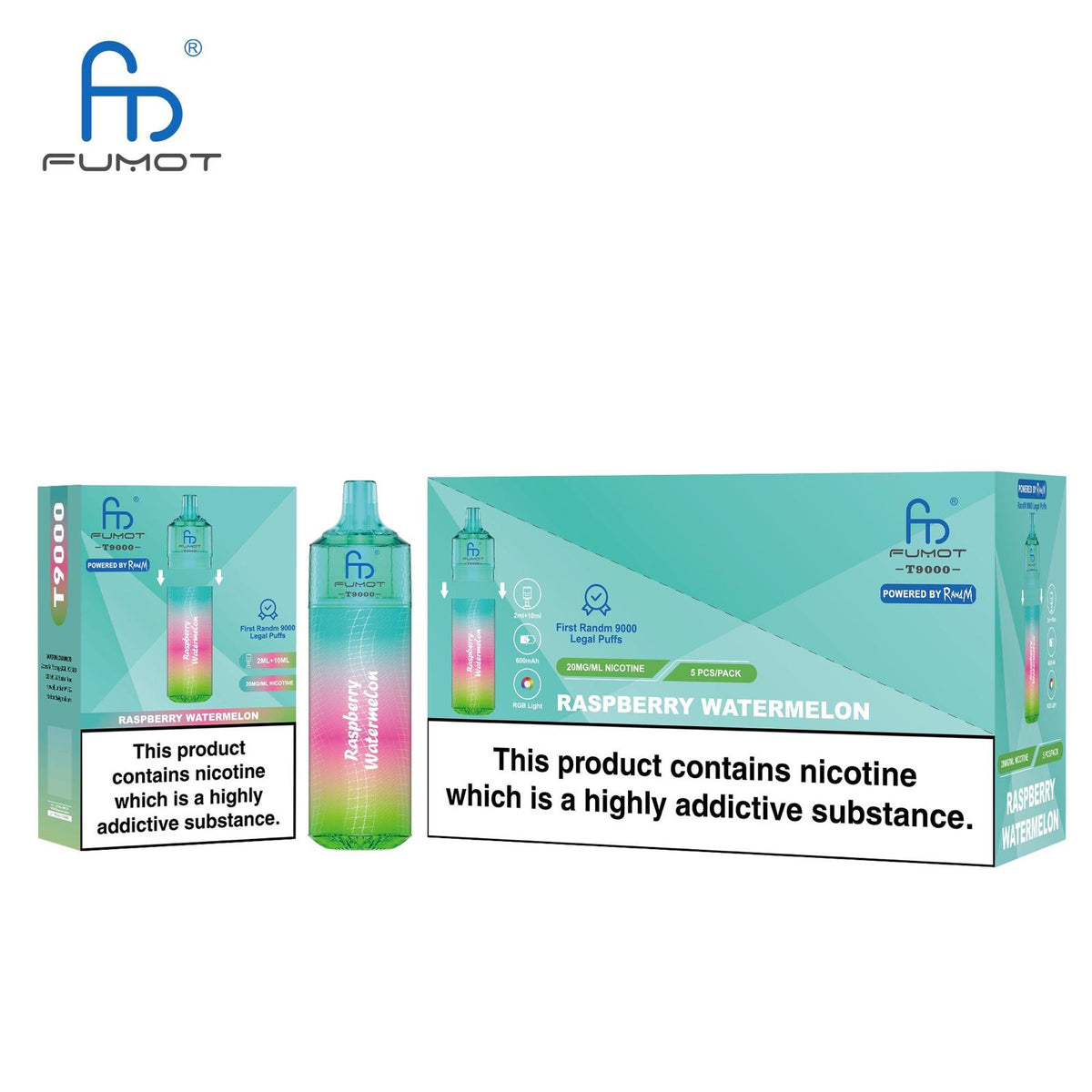 Fumot T9000 Prefilled Vape Kit (Pack of 5)