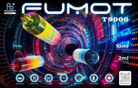 Fumot T9000 Disposable Vape Box of 5 - Vape & Candy Wholesale