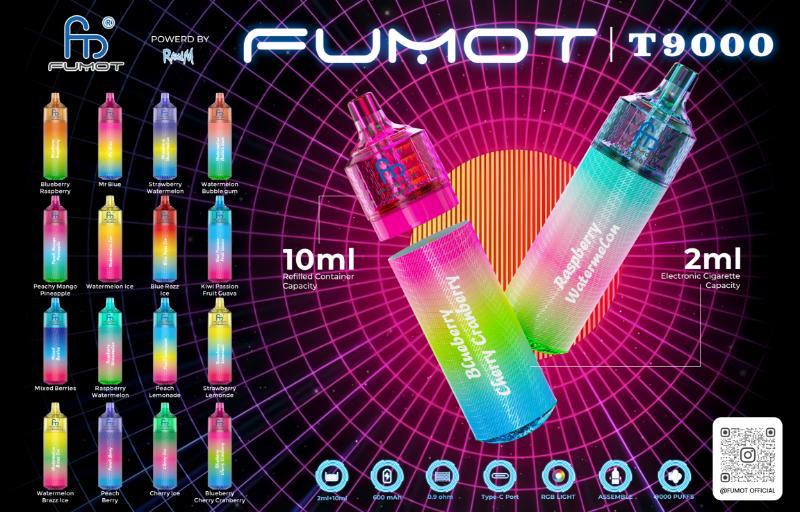 Fumot T9000 Prefilled Vape Kit (Pack of 5)