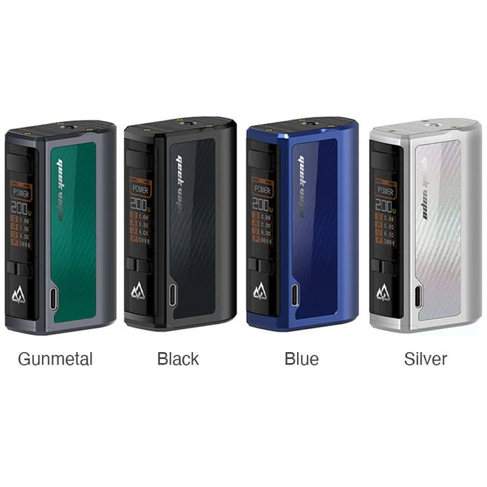 GeekVape Obelisk 200 200 W Dual‑18650 Mod Kit