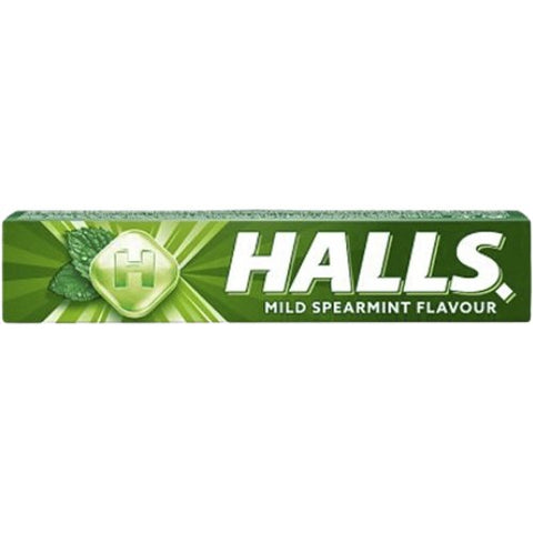 Halls Mild Spearmint Candy - 32g - Pack of 20 - Vape & Candy Wholesale