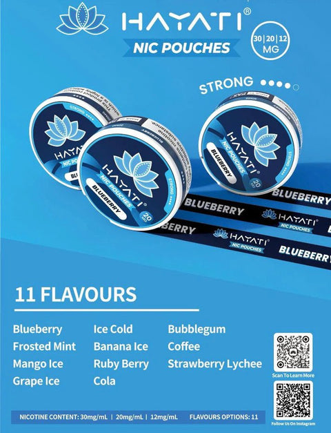 Hayati Nic Pouches - Vape & Candy Wholesale