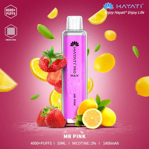 Hayati Pro Max 4000 Vape Kit (Pack of 10) - Vape & Candy Wholesale