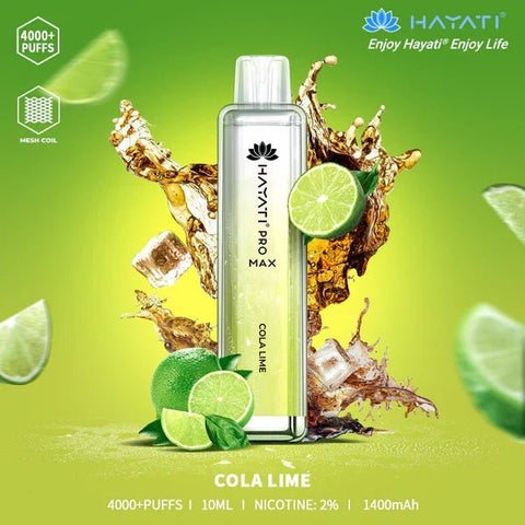 Hayati Pro Max 4000 Vape Kit (Pack of 10) - Vape & Candy Wholesale