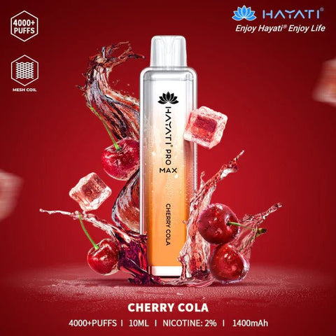 Hayati Pro Max 4000 Vape Kit (Pack of 10) - Vape & Candy Wholesale