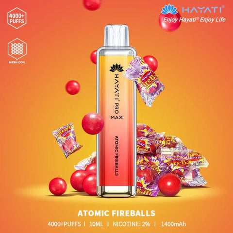 Hayati Pro Max 4000 Vape Kit (Pack of 10) - Vape & Candy Wholesale