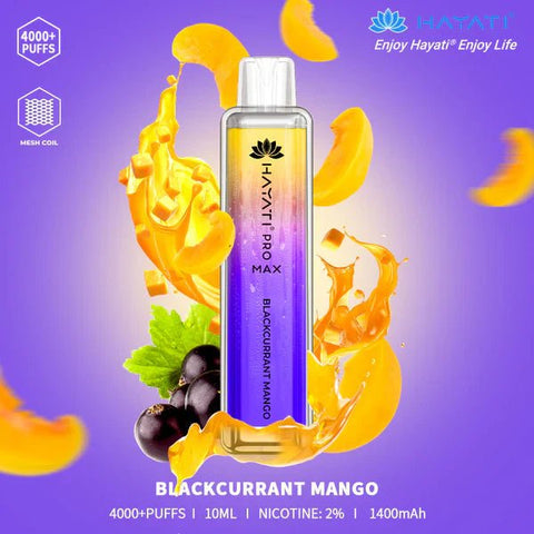Hayati Pro Max 4000 Vape Kit (Pack of 10) - Vape & Candy Wholesale