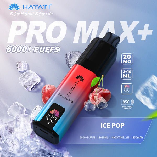 Hayati Pro Max+ Plus 6000 Prefilled Vape Kit (Pack of 5)