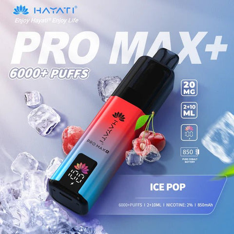 Hayati Pro Max+ Plus 6000 Puffs Vape Kit Pack of 5 - Vape & Candy Wholesale