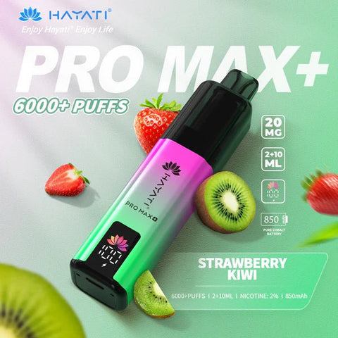 Hayati Pro Max+ Plus 6000 Puffs Vape Kit Pack of 5 - Vape & Candy Wholesale